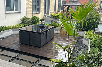 鄭州美景美立方56平米屋頂花園設(shè)計(jì)