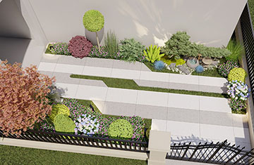 鄭州恒大山水城庭院設(shè)計(jì)