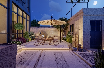 省軍區(qū)第六干休所48平方米庭院設(shè)計(jì) 省軍區(qū)第六干休所48平方米庭院設(shè)計(jì)