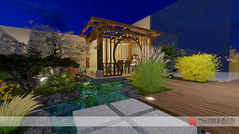 駐馬店別墅庭院設(shè)計