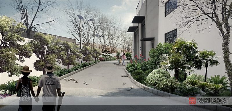 景觀綠化設(shè)計,鄭州廠區(qū)綠化