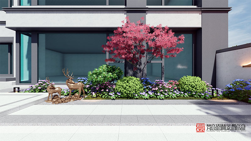 鄭州碧桂園豫府66㎡庭院設(shè)計(jì) 鄭州碧桂園豫府66㎡庭院設(shè)計(jì)