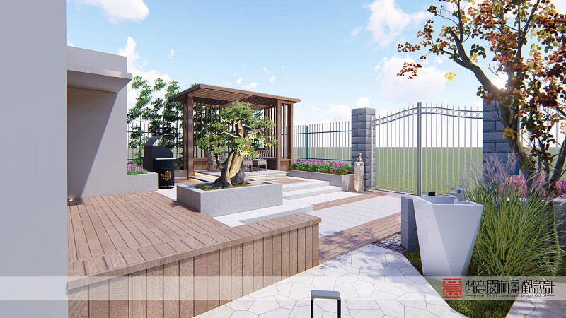 鄭州庭院設(shè)計(jì),鄭州別墅庭院設(shè)計(jì)